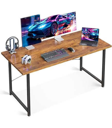 Amazon | 【組立品】パソコンデスク 幅120cm 奥行60cm ワークデスク