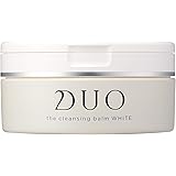 DUO ザ クレンジングバーム ホワイト 90g メイク落とし【天然クレイ ガスール×ブライトケア】クリアな素肌に <肌の色ムラエイジング> まつエクOK W洗顔不要