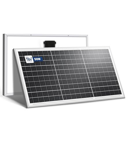 Amazon | ZOUPW N型 16BB ソーラーパネル 50W 25％高効率 単結晶