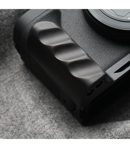 Amazon | SZZCNOX 金属製ハンドグリップ Canon PowerShot V1用