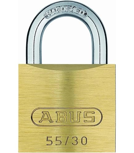 Amazon | ABUS 真鍮南京錠 T84MB-40 バラ番 | 補助錠・錠前