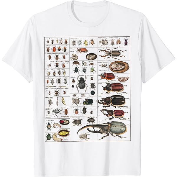Amazon | ムカデ アートデザイン イラスト 昆虫 ムカデ Tシャツ | T