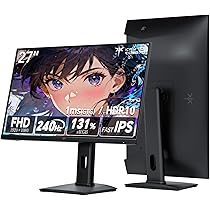 Amazon.co.jp: KTC 27 インチ ゲーミングモニター (240Hz/FHD/1ms/Fast
