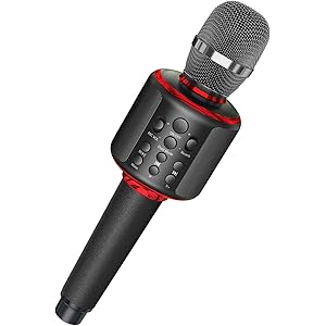 【2020最新版】カラオケマイク bluetooth ワイヤレスマイク 家庭用 3000mAh大容量 連続使用可能 bl…