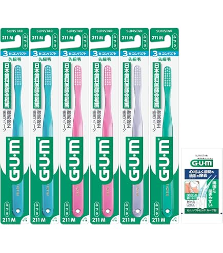 Amazon | サンスター GUM(ガム) ガム歯周プロケアデンタルブラシ 10本