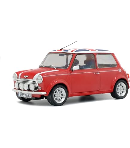 Amazon | ソリド 1/18 ミニクーパー S 1.3L 1997 レッド/ユニオン