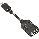 バッファロー iBUFFALO USB(microB to A)変換アダプター タブレット用 ブラック BSMPC11C01BK