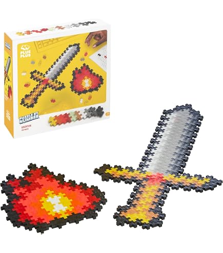 Fat Brain Toys TOMY Jixelz – Bastelset Mit 1750 Teilen, Vorlagen Für Caticorn & Narwal, Kein Kleber Nötig