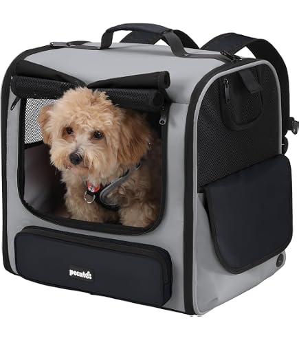 Amazon.co.jp: VZX ペットキャリー 中型犬・大型犬 対応 折りたたみ式