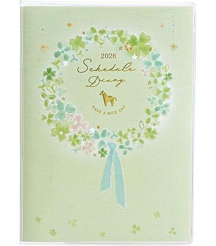 Amazon.co.jp: クツワ 手帳 カラーインデックス手帳 2025年 A6