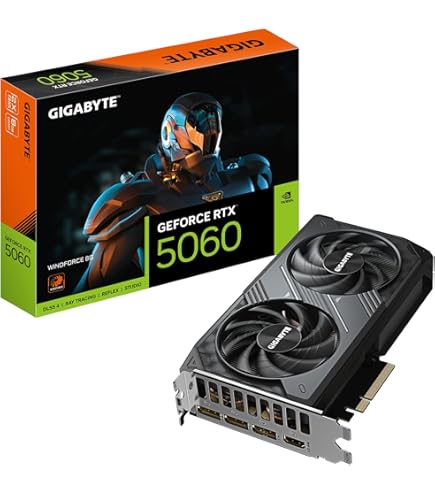 Amazon | Gigabyte GeForce RTX 5060 WINDFORCE OC 8G