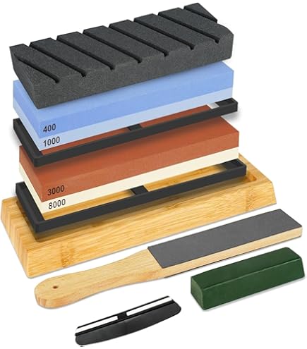 Amazon.co.jp: 【9点セット】砥石 包丁研ぎ石 両面 #400#1000#3000