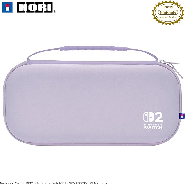 NSX-078 HORI Slim Tough Pouch Plus (Pastel Blue) for NS2- Nintendo