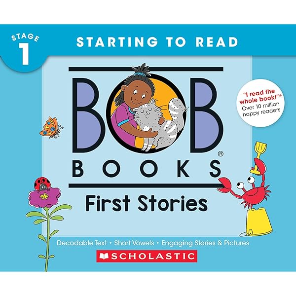 Amazon | Bob Books - Set 1: Beginning Readers | Phonics, Ages 4