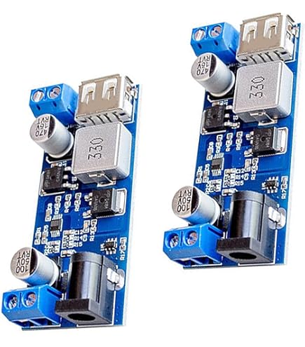 Convertitore DC Step Down 9-36V A 5V 5A - Modulo USB, Per Ricarica Dispositivi, Alimentazione Raspberry Pi - Foto 11