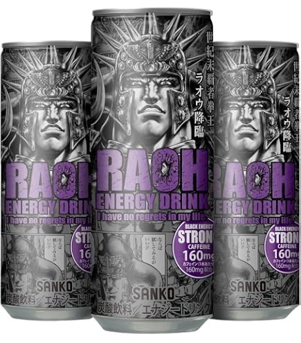 Amazon.co.jp: 北斗の拳 百裂エナジー 250ml×30本 Kingmaker エナジー