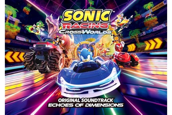 【Amazon.co.jp限定】Sonic Racing: CrossWorlds Original Soundtrack - Echoes of Dimensions (AL4枚組） - V.A.（特典：メガジャケ）