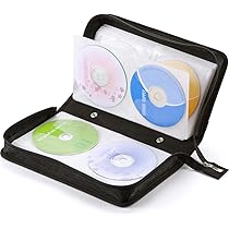 CDホルダー、ケース Amazon.co.jp: CCidea CD/DVDケースホルダー 40枚 ポータブル