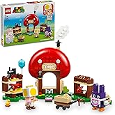 LEGO 71429 Super Mario Totten and Toad Shop, Toy Present, Blocks, Boys, Girls, Children, 6, 7, 8, 9, Elementary School Studen