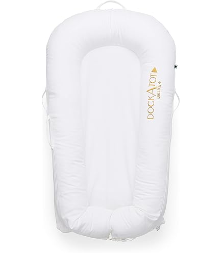 【美品箱付】DockATot Deluxe+Dock Sand Chambray Dock a Tot Deluxe+ Dock - Sand Chambray : Amazon.com.au