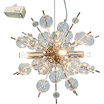 ミルクメグミ　バブルガラスペンダントランプオーロラ Amazon.co.jp : ムーラ LED電球付属 バブルシャンデリア ミクロ