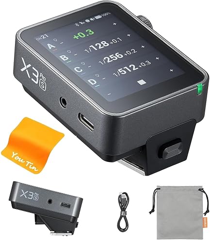 Amazon | Godox X3Pro S TTL ワイヤレスフラッシュトリガー、2.4GHz