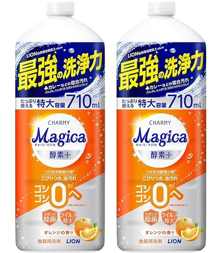 Amazon.co.jp: ライオン チャーミー マジカ 酵素+ プラス フレッシュ