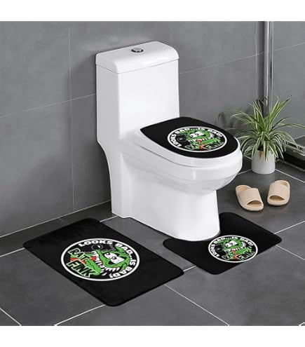 Amazon｜トイレマット 3点セット グレムリン ギズモ バスルームマット