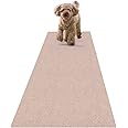 サンコー おくだけ吸着 ペット用 床保護マット 60×240cm ベージュ BE ロングマット 汚れ防止 【日本製 撥水 消臭 洗える ハサミでカット可】 KM-59