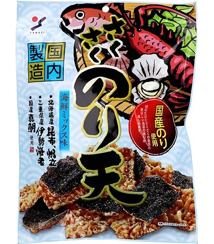 Amazon | まるか食品 紀州産梅と赤しそ香るサクサクのり天 65g(12×4