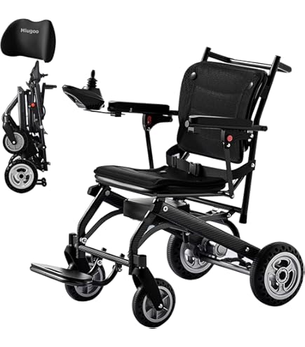 コンパクト電動車椅子 黒　Whill model F Amazon | WHILL Model F 折りたたみ式電動車椅子 軽量 耐荷重115kg