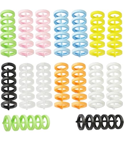 Amazon | ミニ6穴 リフィルパッド リング径10mm【クリア】 1709