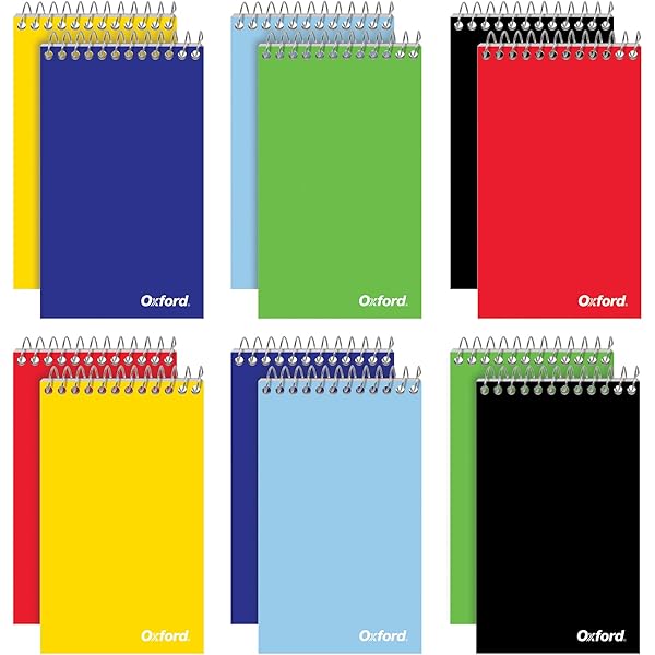 Giantree 6Pcs Small Note Pads, Small Black Note Pads A7, Mini Notepad Refills Memo Pads Small