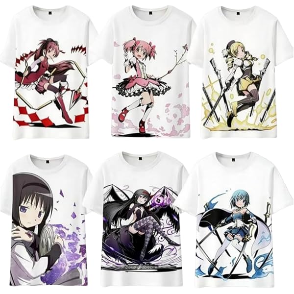 Amazon.co.jp: [小さな店] 魔法少女まどかマギカ Tシャツ 鹿目まどか