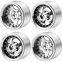 Amazon | TRZX 4個 アルミ製 1.9インチ ビードロックホイール リム