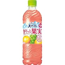 サントリー 天然水 きりっと果実 ピンクグレープフルーツ＆マスカット