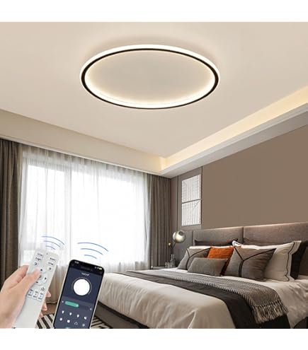 Amazon.co.jp : KOVOL LED シーリングライト 8畳 10畳 12畳 木調目