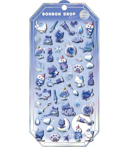 Amazon | クーリア シール ボンボンドロップシール（オーロラ