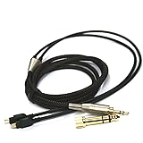 1.2m /1.5m/1.8m/ 3m 交換用オーディオ アップグレード ケーブル ゼンハイザー HD650 HD600 HD580 ヘッドホン用 1.2m 600-SJ-H-120