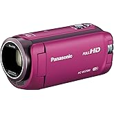パナソニック HDビデオカメラ W570M ワイプ撮り 90倍ズーム ピンク HC-W570M-P (整備済み品)