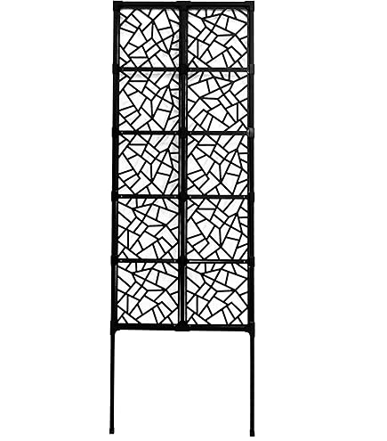 Amazon | Caroeas 目隠しフェンス ボーダーフェンス 屋外 フラワー