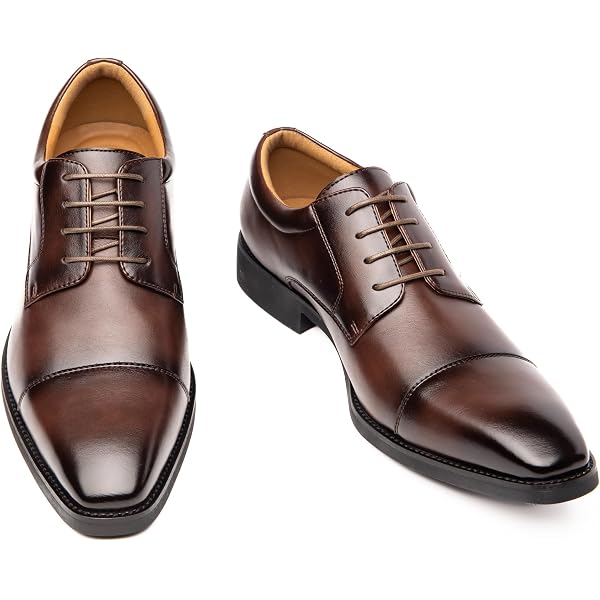 BRAVAS Lapel プレーントゥ ビジネスシューズ 黒 3E 22.5cm