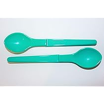 Amazon | タッパーウェア ハングオンスプーン 2個セット ブルー