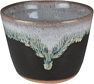 熊本千治(Chiharu Kumamoto) 朝鮮唐津蕎麦猪口 大 唐津焼 陶器(直径約10cm 高さ約7cm)