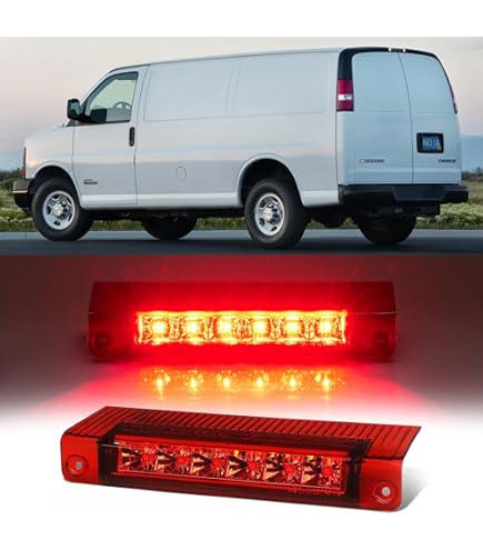 Pair 7X6 5x7 LED Headlight Hi/Lo Beam Fit Chevy Express Cargo Van 1500 2500 3500