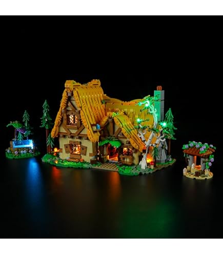 Amazon.co.jp: レゴ(LEGO) ディズニー 白雪姫と七人の小人のコテージ