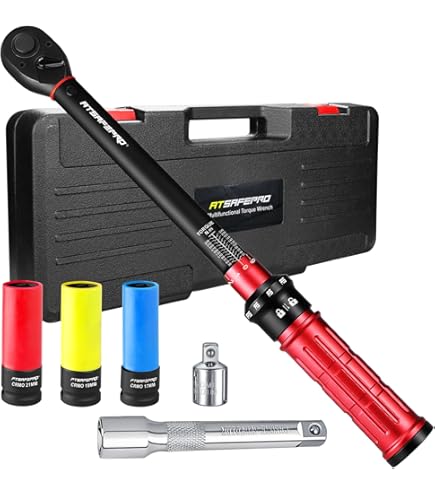 Amazon | デジタルトルクレンチ バイク用 車用 自転車用 タイヤ交換 車