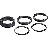 Bazooka(バズーカ) アルミヘッドスペーサーセット 1-1/8 ブラック 2mm/5mm/10mm AHBLK