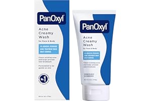 PanOxyl Acne Creamy Wash Benzoyl Peroxide 4% Daily Control - 170g