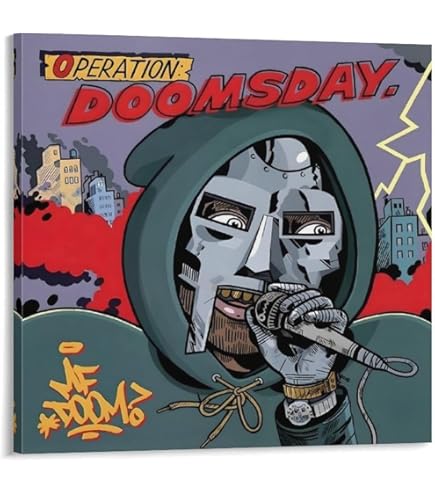 Amazon.co.jp: LSPDAG MF DOOM ミュージックアルバムポスター MM